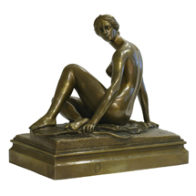 «Сидящая Диана» Жан Жак Прадье 1790–1852